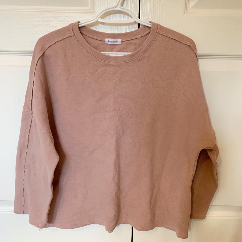 Mauve/Dusty Pink Sweater size S